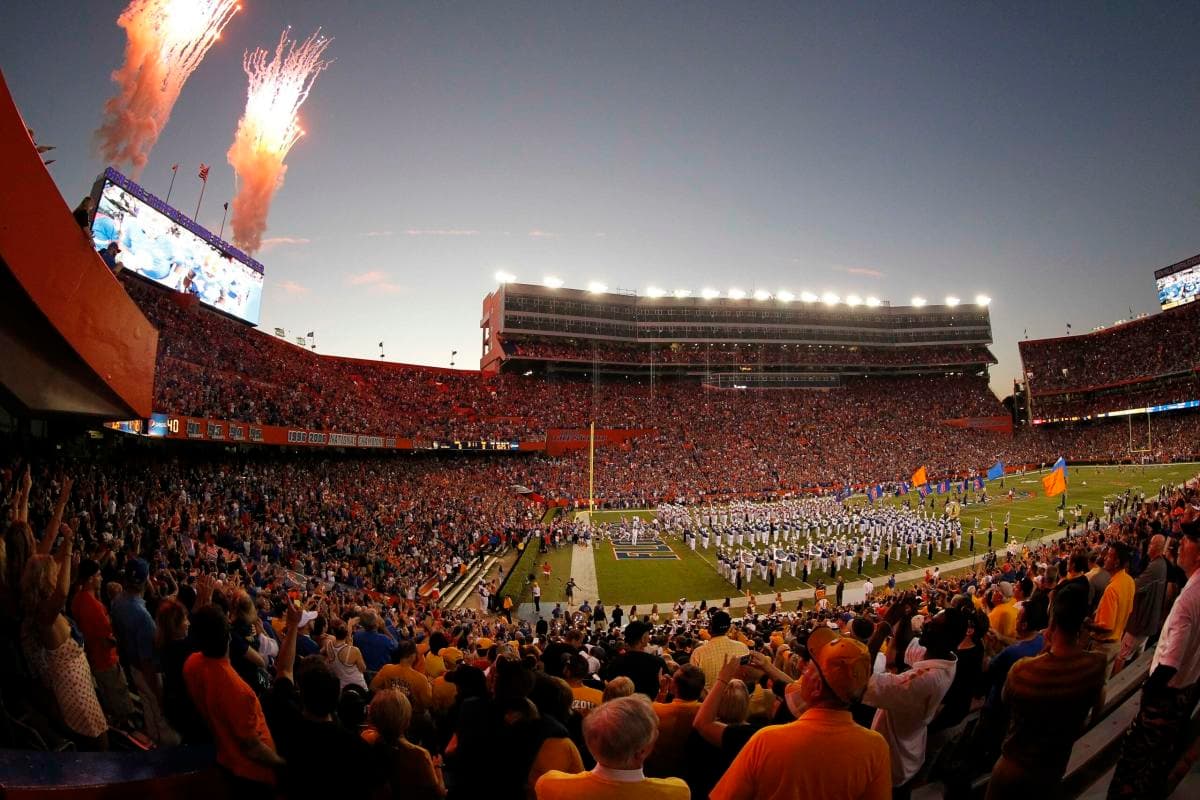 College football field